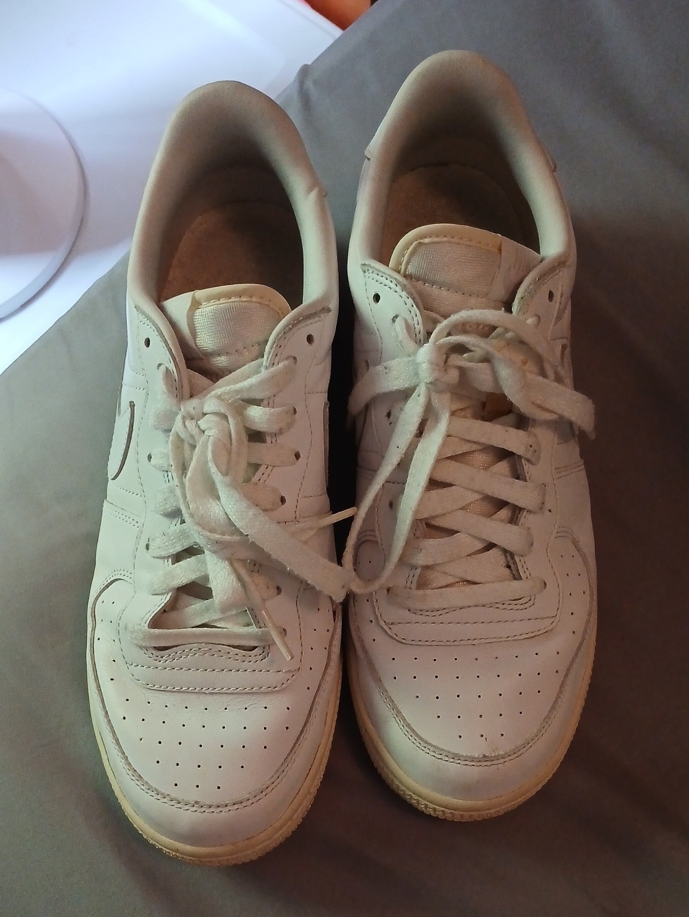 Nike Women's Cream Low-Top Sneakers